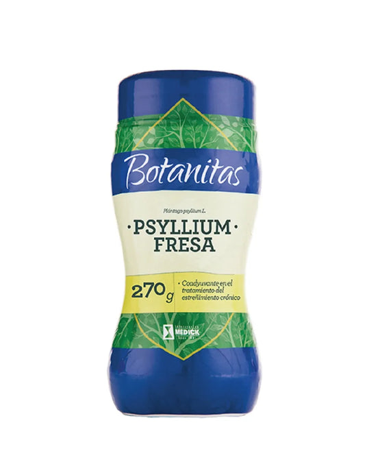 Fibra natural de psyllium con sabor a fresa, ideal para favorecer la digestión, la saciedad y el tránsito intestinal.