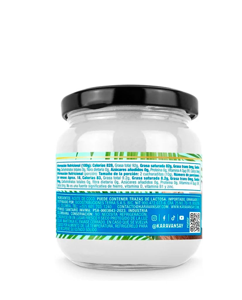 Aceite de coco virgen "Karavansay"