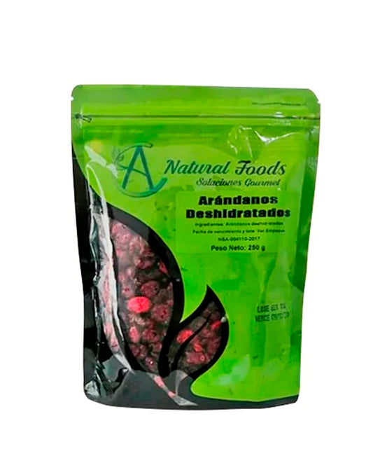Arándanos deshidratados "CA natural foods" 250 gr