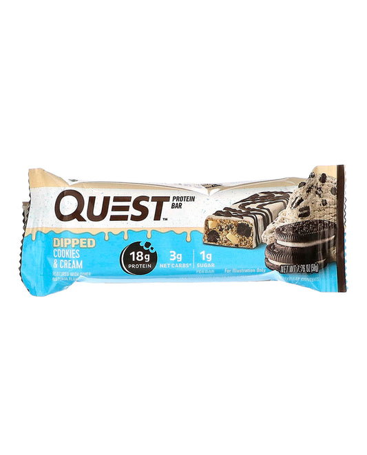 Barras de Proteina dipped cookies dream "Quest" 60 gr