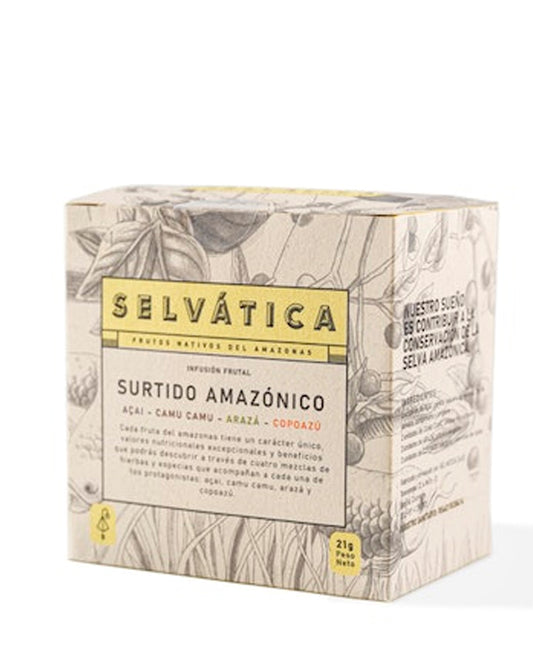 Caja selvática surtido amazónico Selvática
