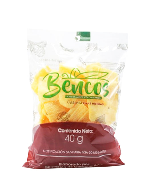 Chicharrin finas hierbas "Bencos" 40 gr