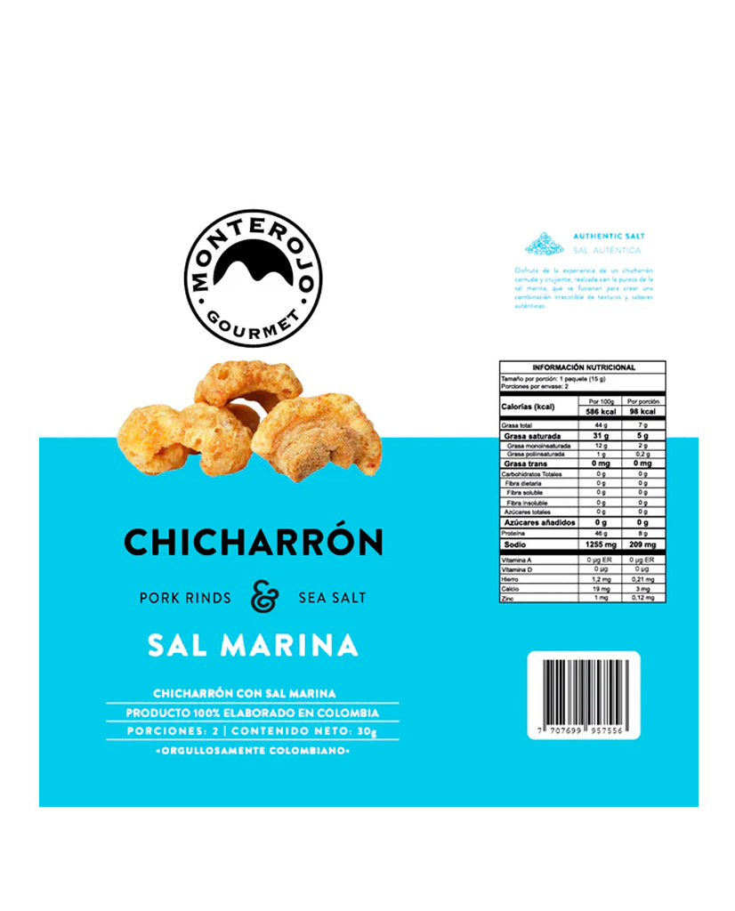 Chicharron sal marina "Monterojo"