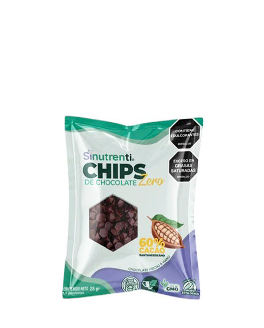 Chips de chocolate zero Sinutrenti 25 gr