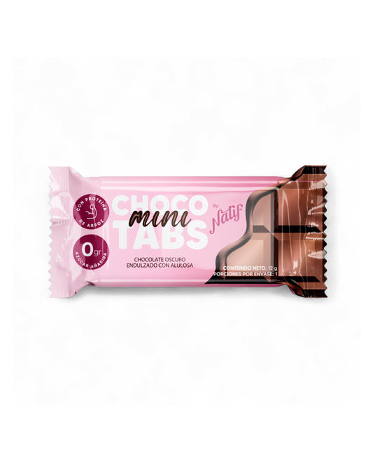 Chocotabs mini chocolate oscuro "Natif"
