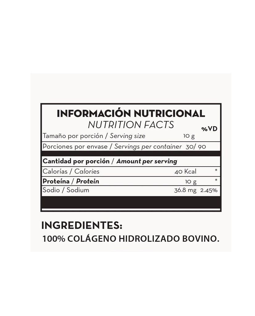 Colageno hidrolizado sin sabor Effekt