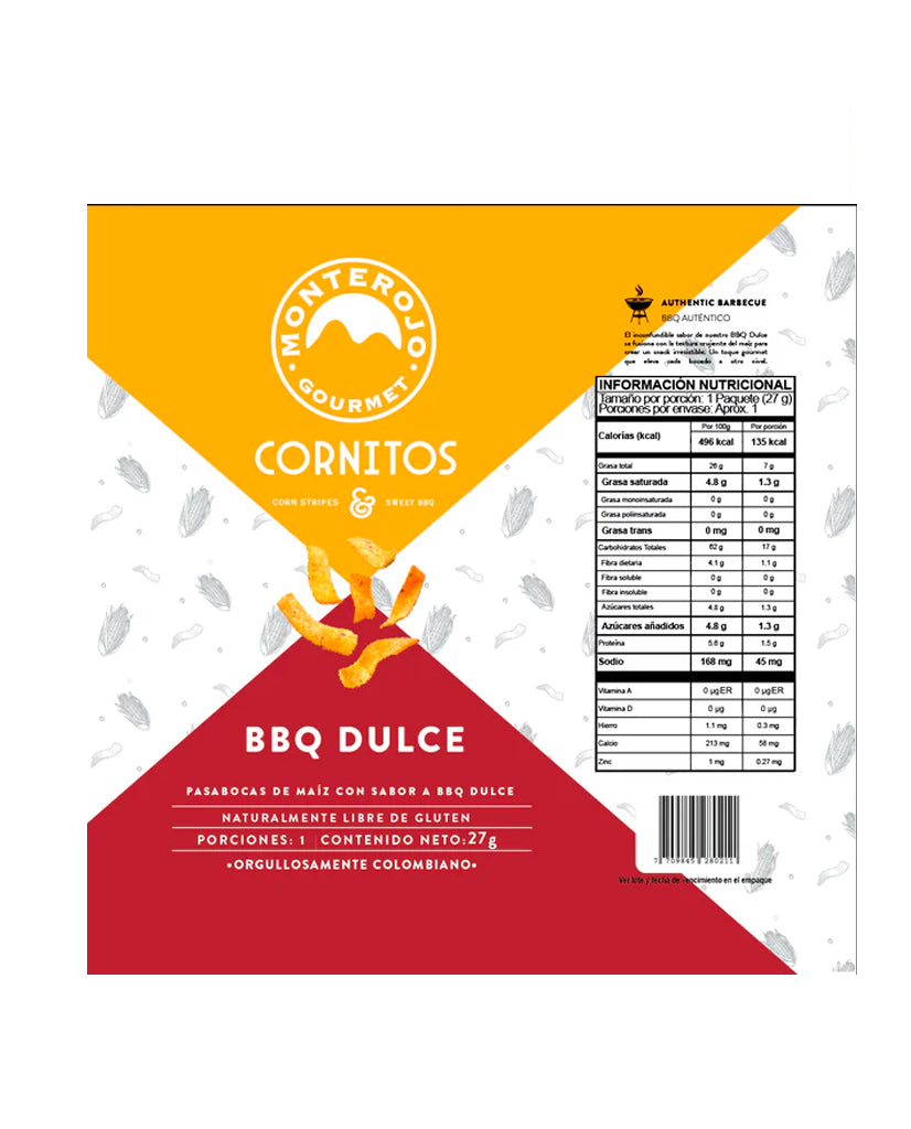 Cornitos BBQ dulce "Monterojo"