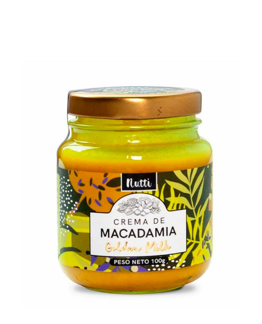 Crema de Macadamia Golden Milk Nutti 100 gr