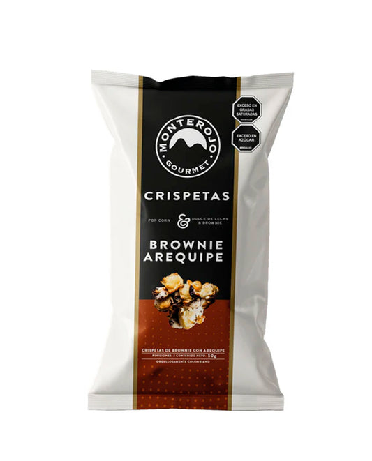 Crispetas brownie arequipe "Monterojo" 50 gr
