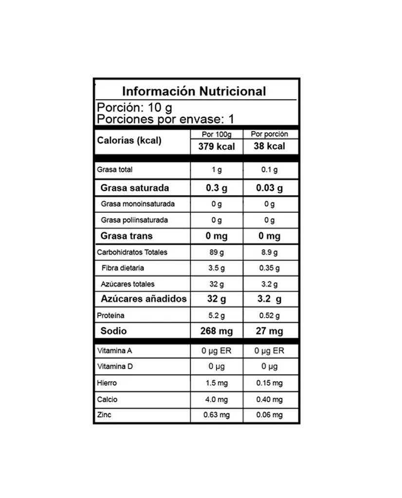 Ditos caramelo "Uau ditos" 10 gr
