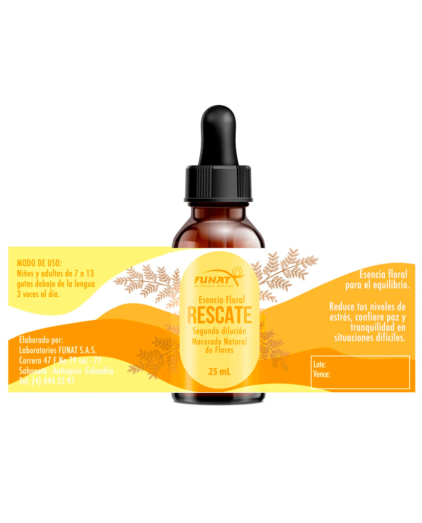 Esencia floral rescate Funat 25 ml