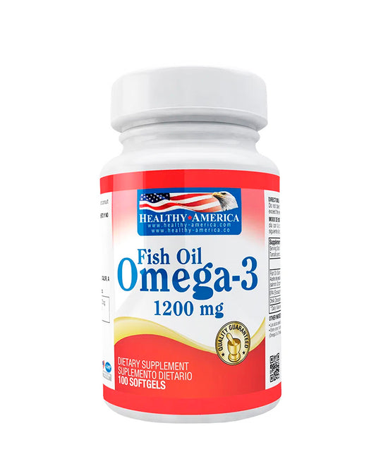 Fish oil omega 3 Healthy america 100 caps