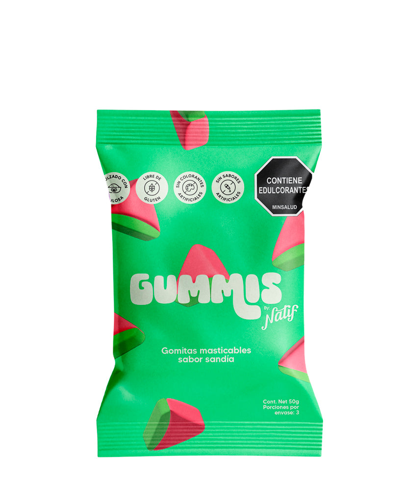 Gummis de sandía Natif 50 gr