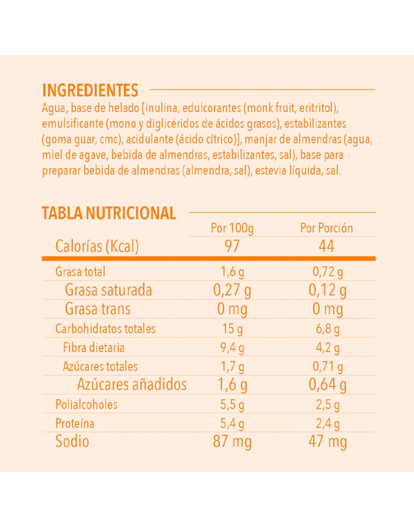 Helado de caramelo "Olu" 45 gr