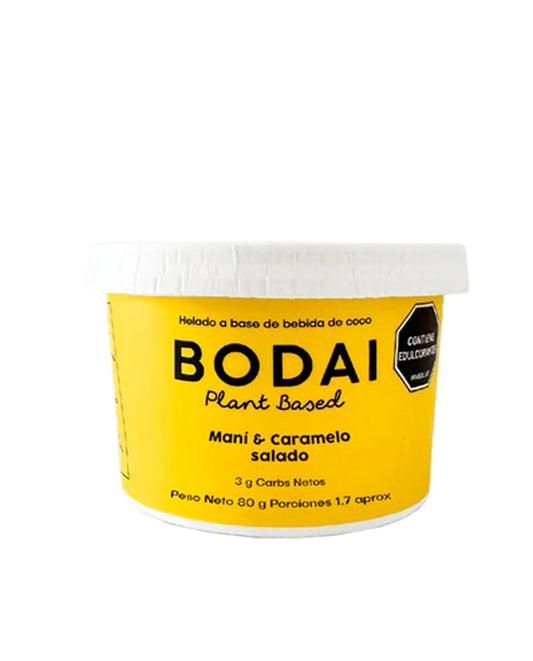 Helado de maní caramelo Bodai 80 gr