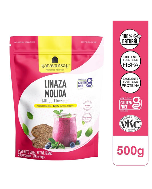 Linaza Molida Karavansay 500 gr