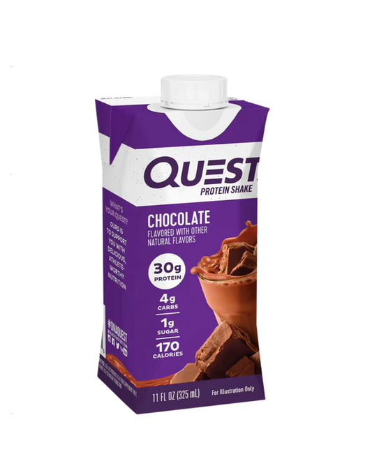 Malteada de proteina de chocolate "Quest" 325 ml