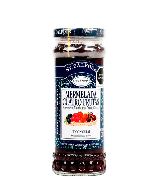 Mermelada cuatro frutas 284 gr