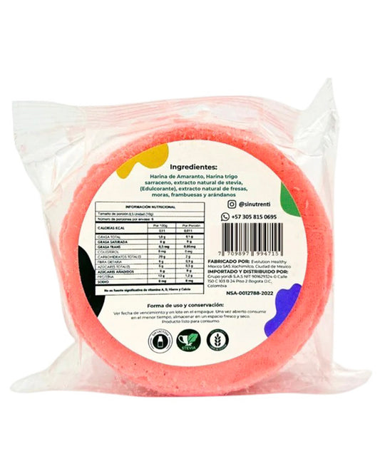 Obleas de amaranto frutos rojos Sinutrenti 60 gr
