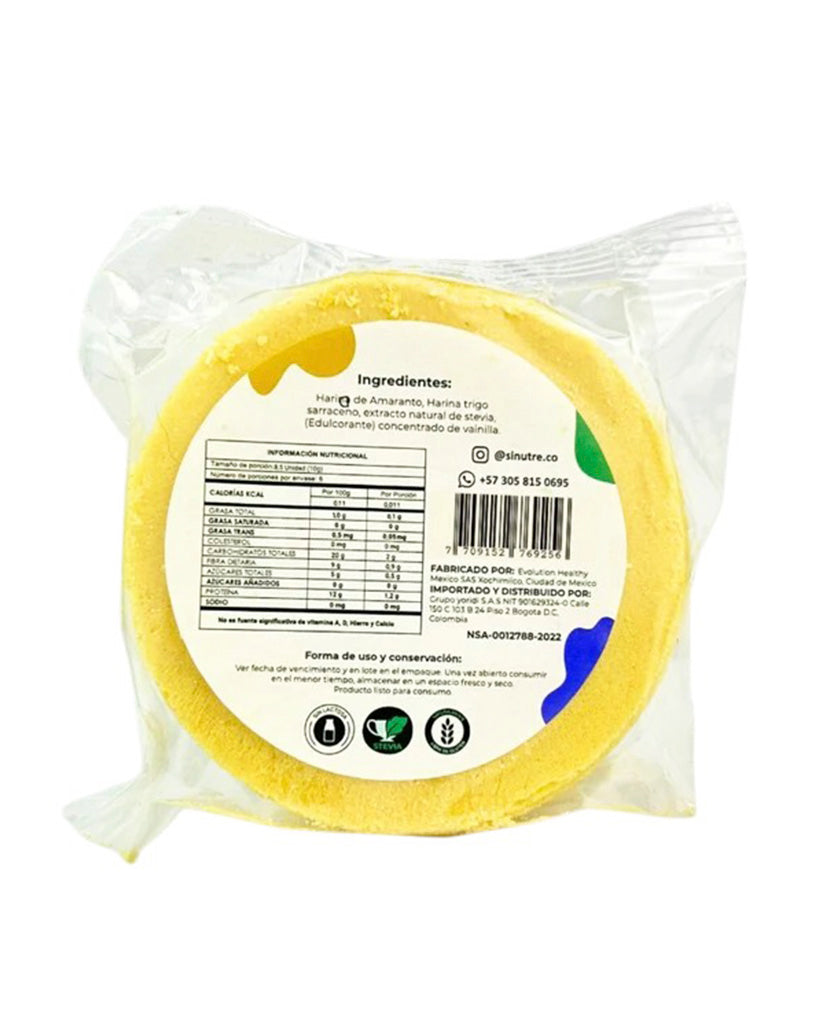 Obleas de amaranto vainilla Sinutrenti 60 gr