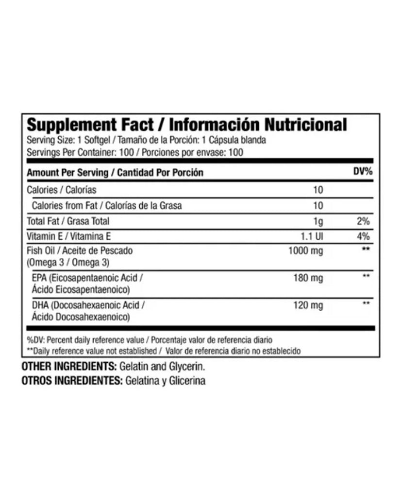 Omega 3 Medical green 100 caps