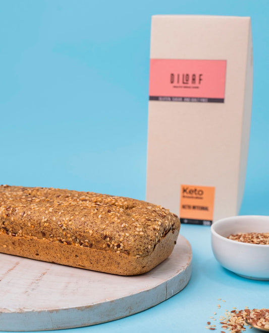 Pan Keto integral Diloaf 320 gr Sin gluten