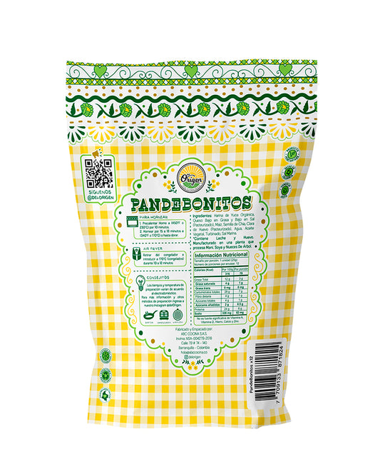 Pandebonitos Del origen 12 unds