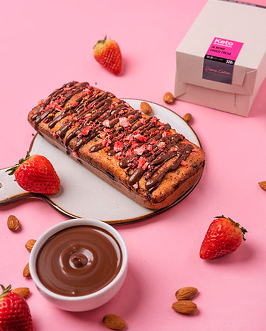 Pan keto almond choco fresa Diloaf 320 gr Sin Gluten