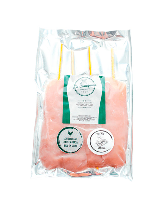 Pinchos de pollo natural "La banquiva" 780 gr