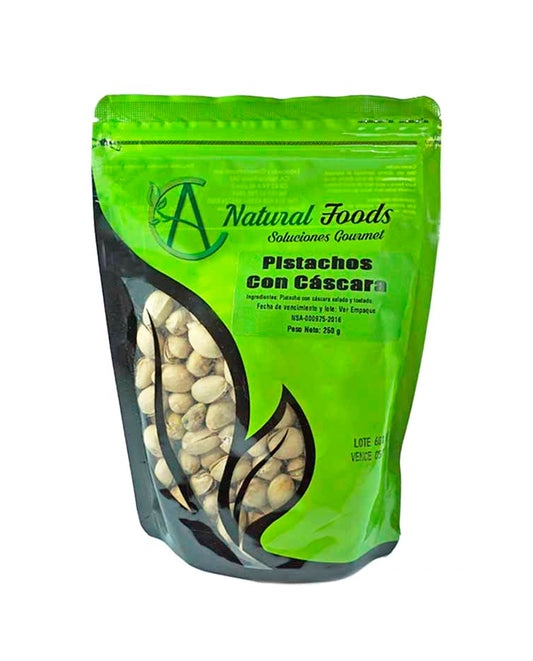 Pistacho con cáscara "CA natural foods" 250 gr
