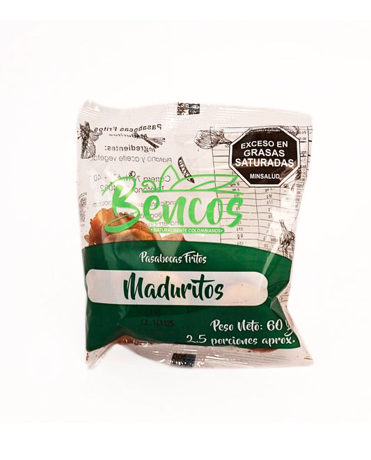 Platanos maduritos "Bencos" 60 gr