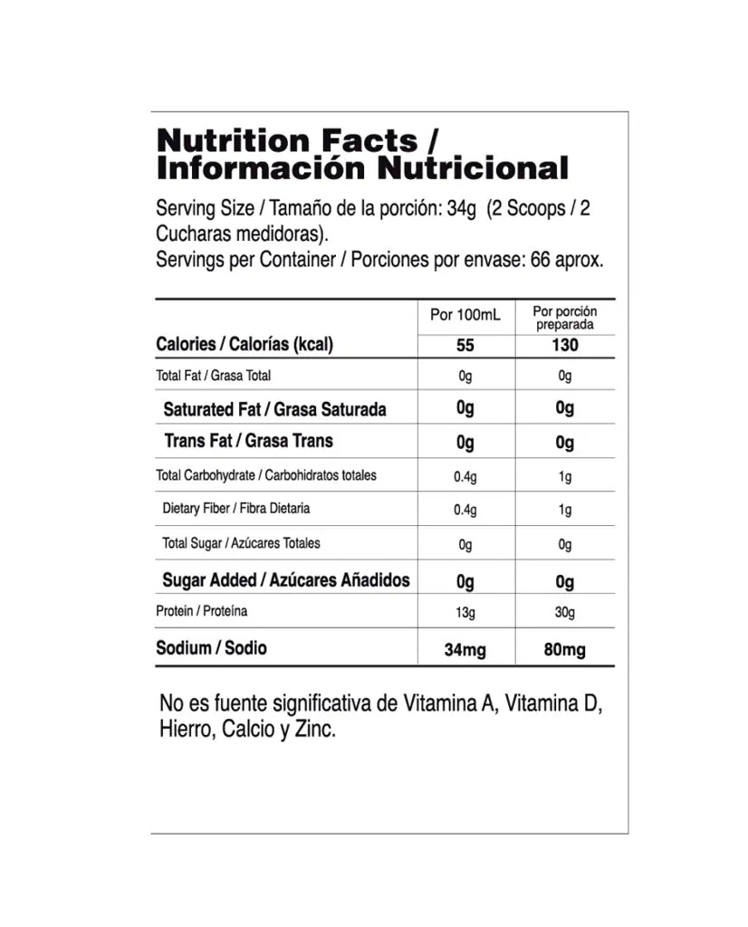 Proteina isolate gourmet coockies y cream Vitanas 5 lb