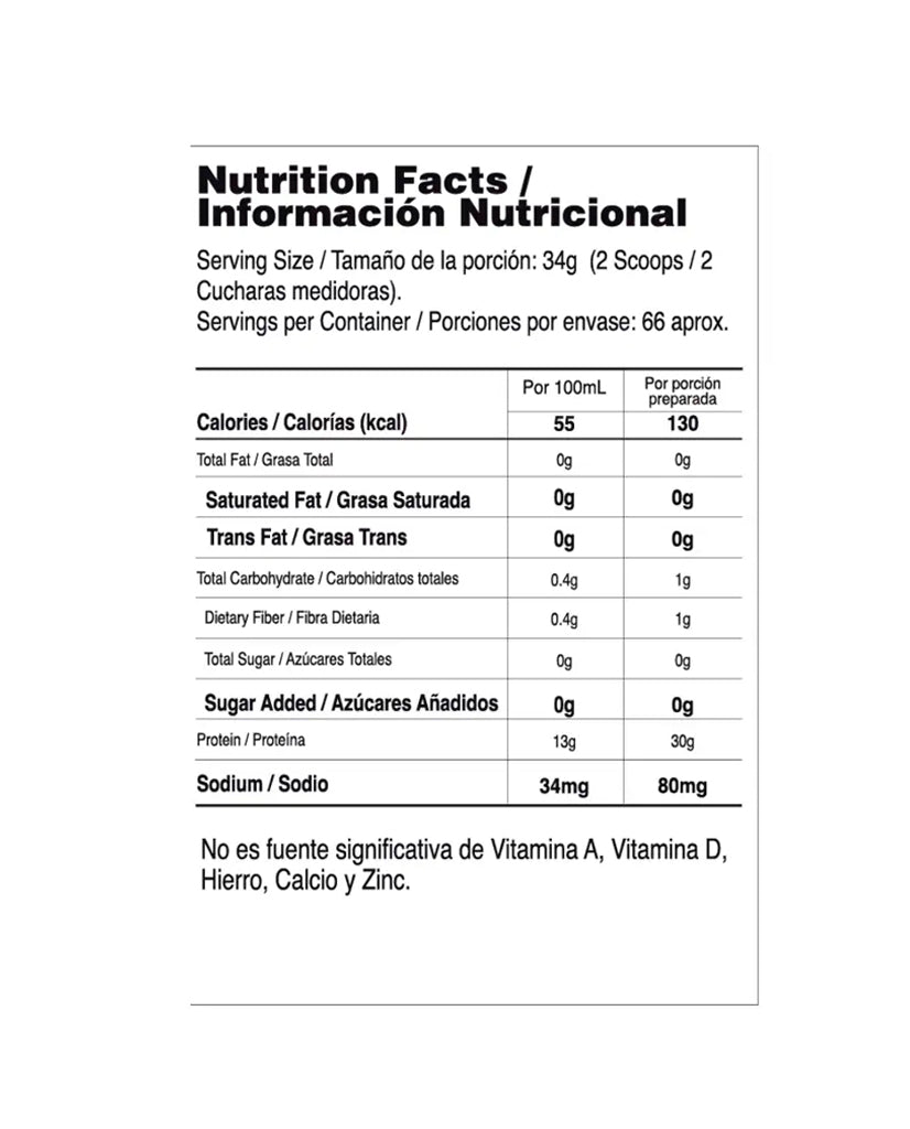 Proteina isolate gourmet vainilla Vitanas 5 lb