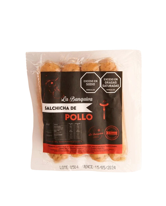 Salchichas de pollo La banquiva 480 gr