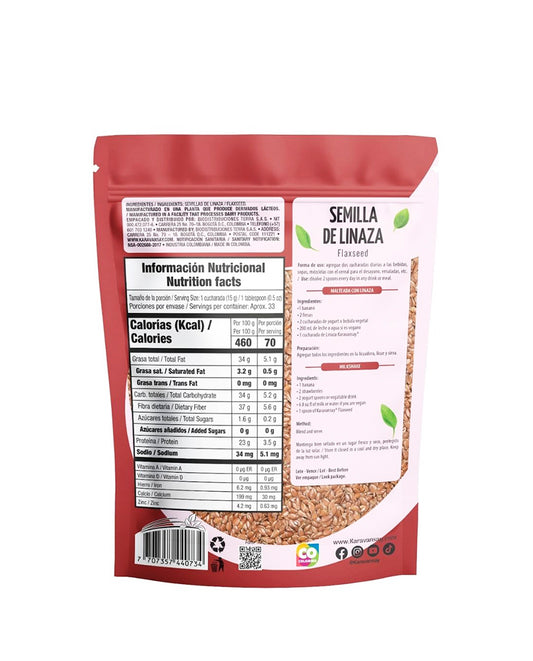 Semilla de linaza Karavansay 500 gr