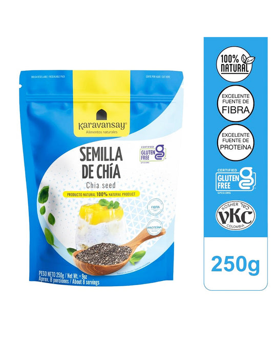 Semillas de chia Karavansay 250 gr