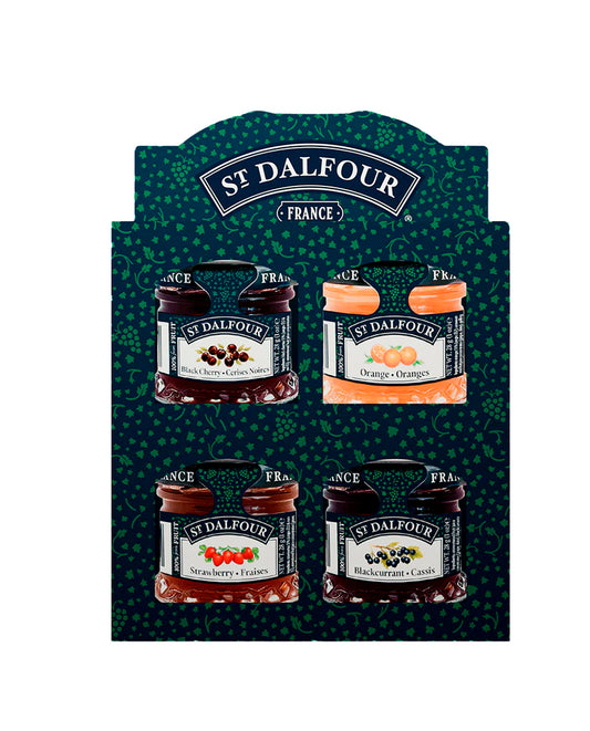 Set de Cuatro Mermeladas Mini St Dalfour