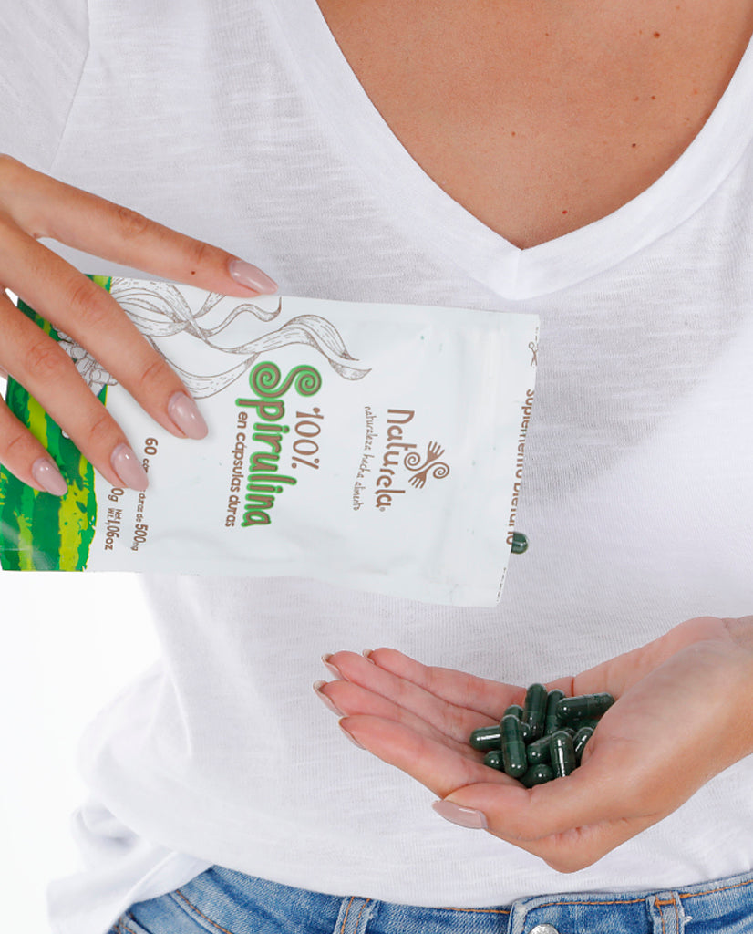 Spirulina Naturela 60 caps