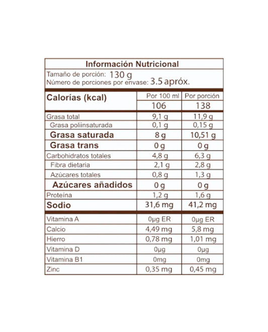 Yogur bebible cuchareable de coco con probioticos Mils 450 ml