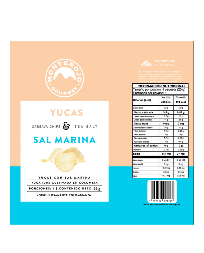 Yuca sal marina "Monterojo" 25 gr