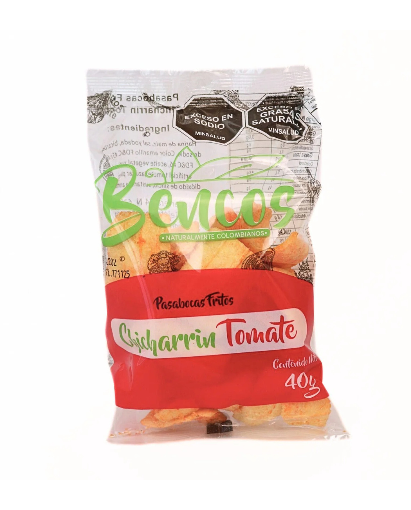 Chicharrin tomates Bencos 40 gr