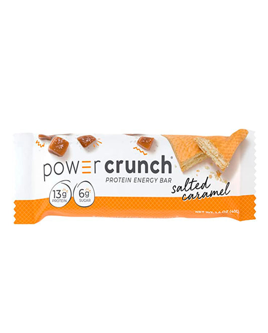 Barra de proteina salted caramel "Powercrunch" 40 gr