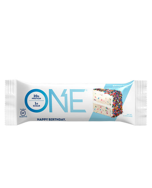 Barra de proteina birthday cake One 60 gr