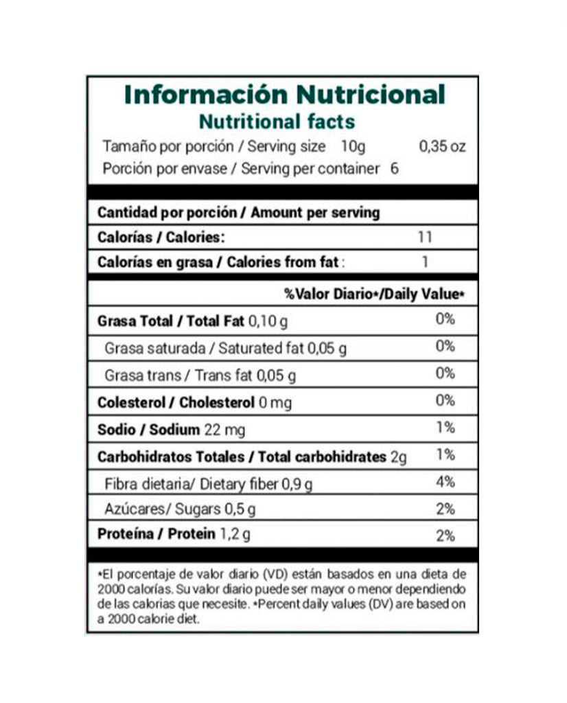Obleas de amaranto arequipe "Sinutrenti" 60 gr