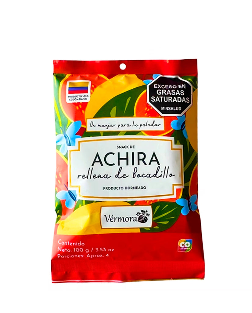 Achiras rellenas de bocadillo Vérmora 100 gr