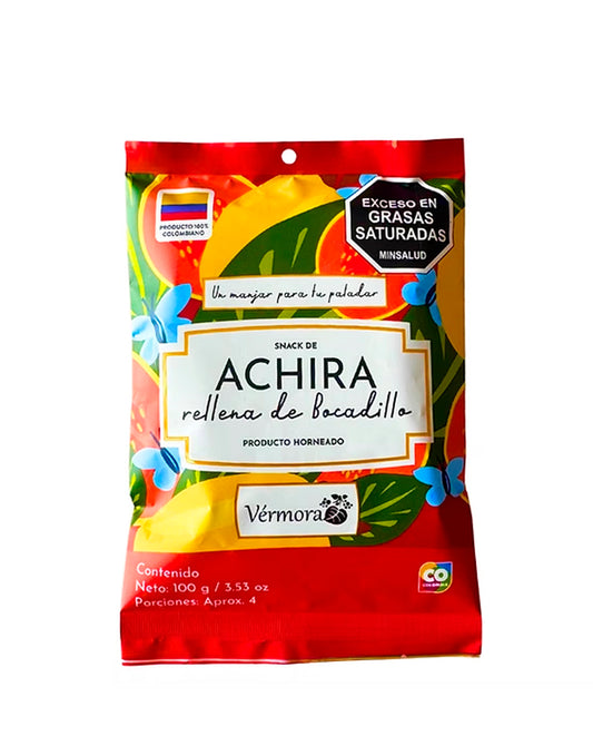 Achiras rellenas de bocadillo Vérmora 100 gr