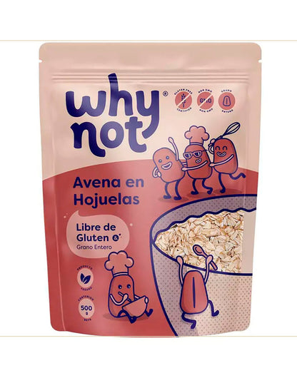 Bolsa de avena natural Paranice para desayunos y repostería.
