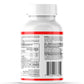 Suplemento vitamínico B-Complex en cápsulas de etiquetas limpias.