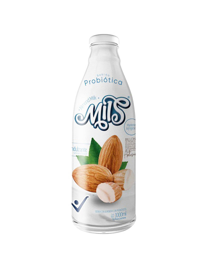 Bebida de almendras sin endulzante Mils 1000 ml