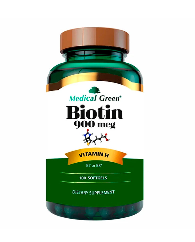 Biotin 900 mcg Medical Green 100 caps
